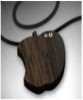 Jewellery Black Apple with White Diamonds