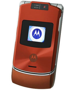 Motorola RAZR V3xx Orange