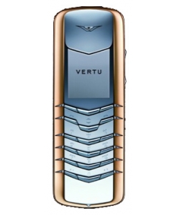 Vertu Signature Stainless Steel with Red Metal